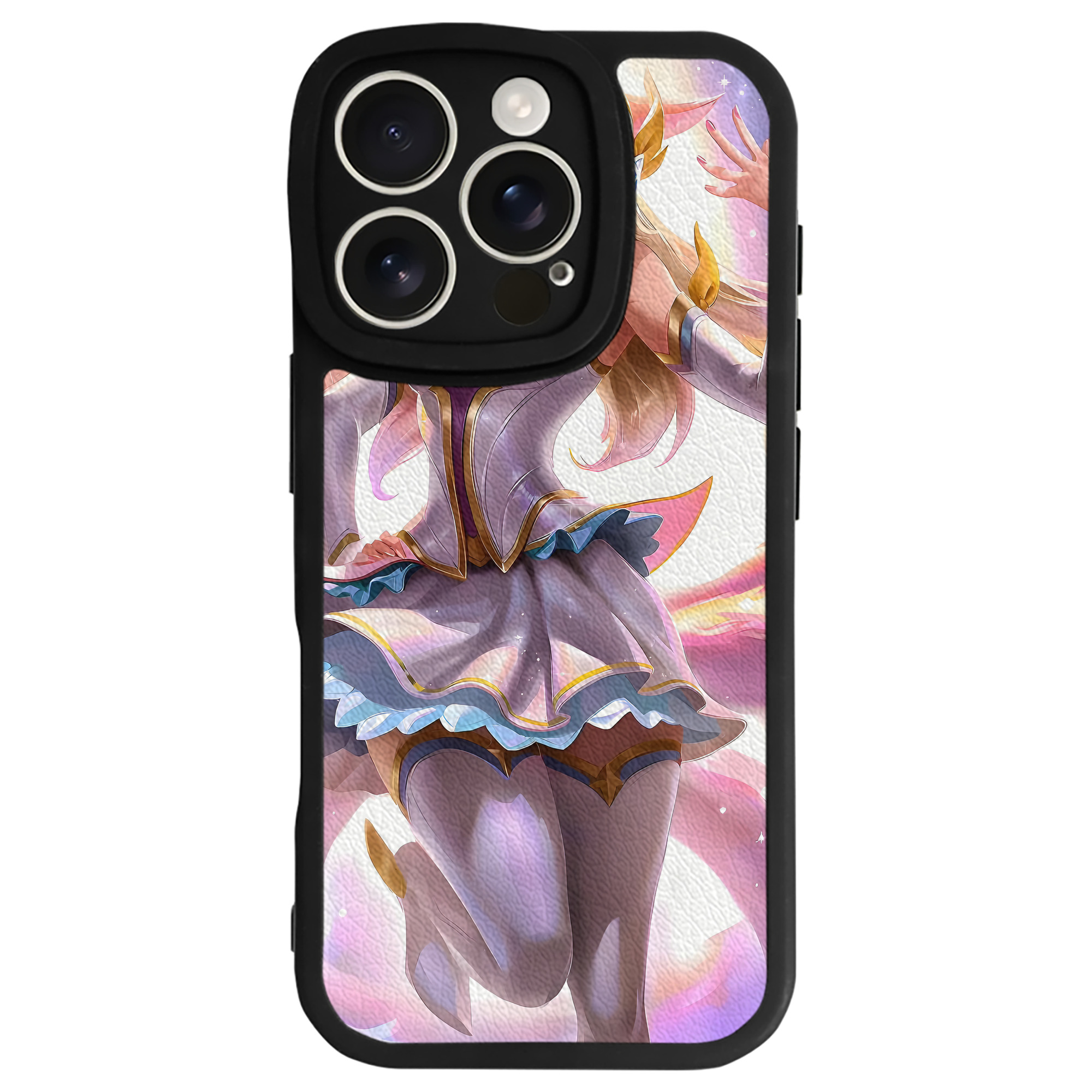 リーグ・オブ・レジェンド League of Legends LOL 【iPhone 16シリーズ対応】シリコンスマホケース（レザー調） 材質：シリコン
